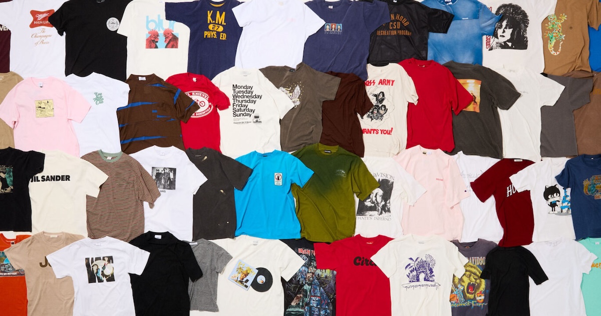 50枚のTシャツと過ごす夏。 | SELECT by BAYCREW'S -虎ノ門の進化を