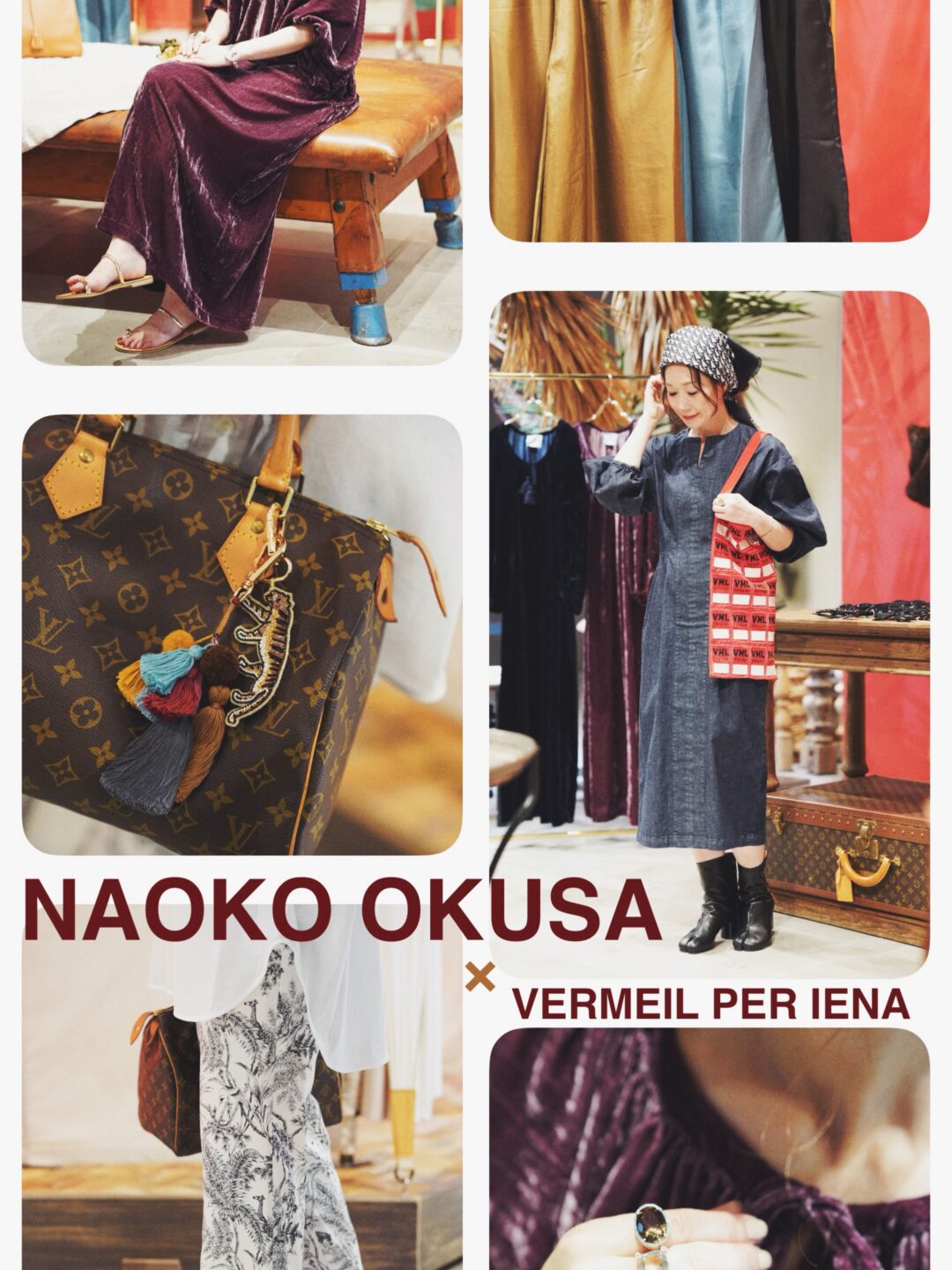 【POP UP】NAOKO OKUSA × VERMAIL PER IENA