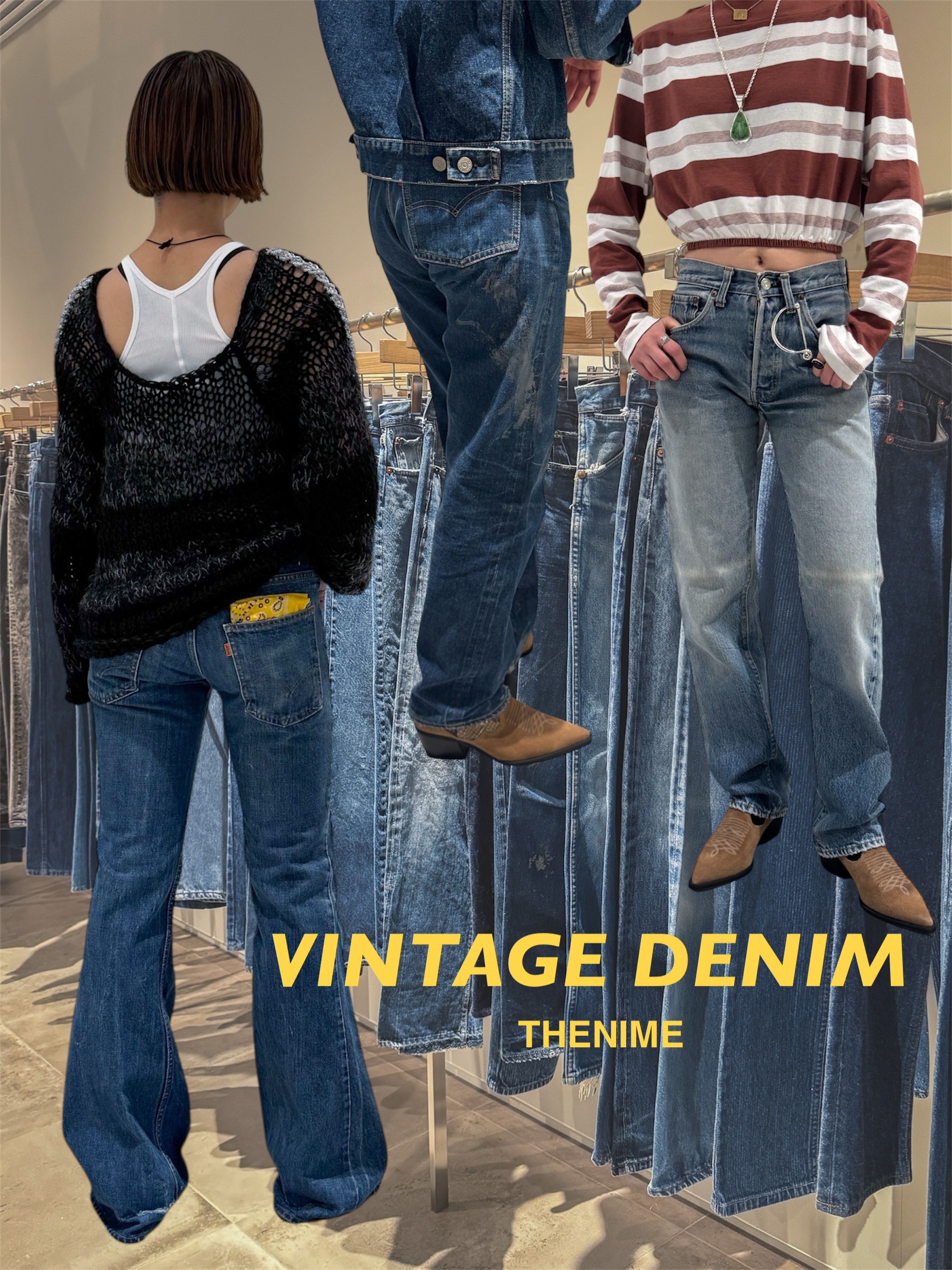 RESTOCK!! Vintage Denim from THENIME | SELECT by BAYCREW'S