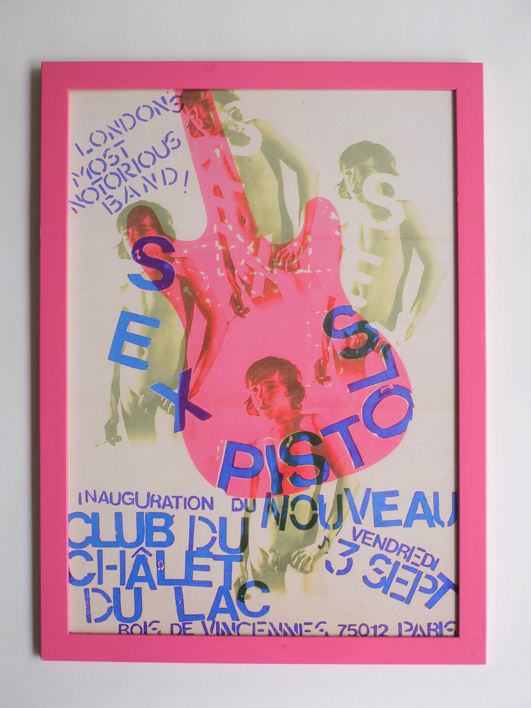 セックス・ピストルズのコラージュポスターアート