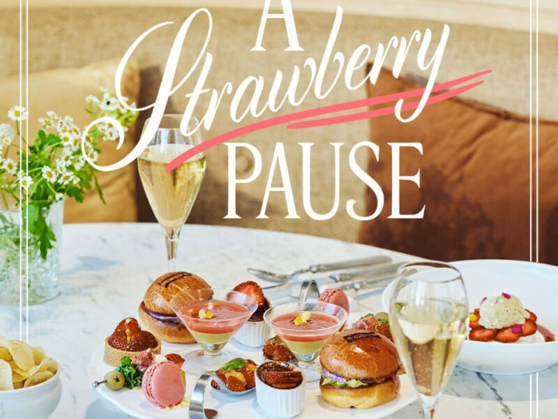 春は〈RITUEL 虎ノ門〉の“あまおう尽くし”なアフタヌーンティーへ！