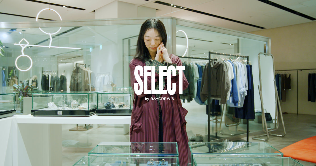 MOVIE】モデル・俳優の市川実和子さんが、＜SELECT by BAYCREW