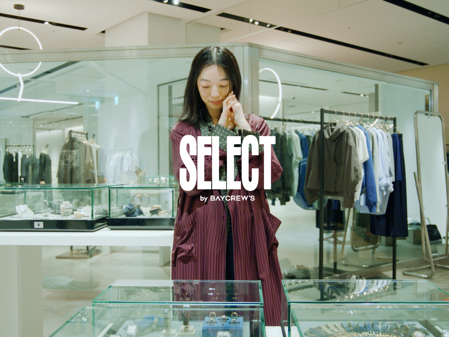 MOVIE】モデル・俳優の市川実和子さんが、＜SELECT by BAYCREW'S＞を